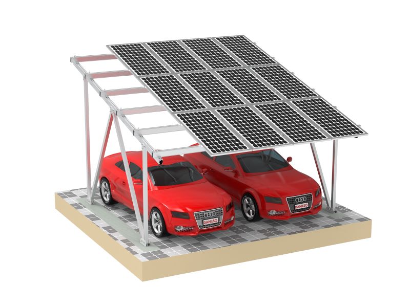 # Abri de voiture solaire étanche